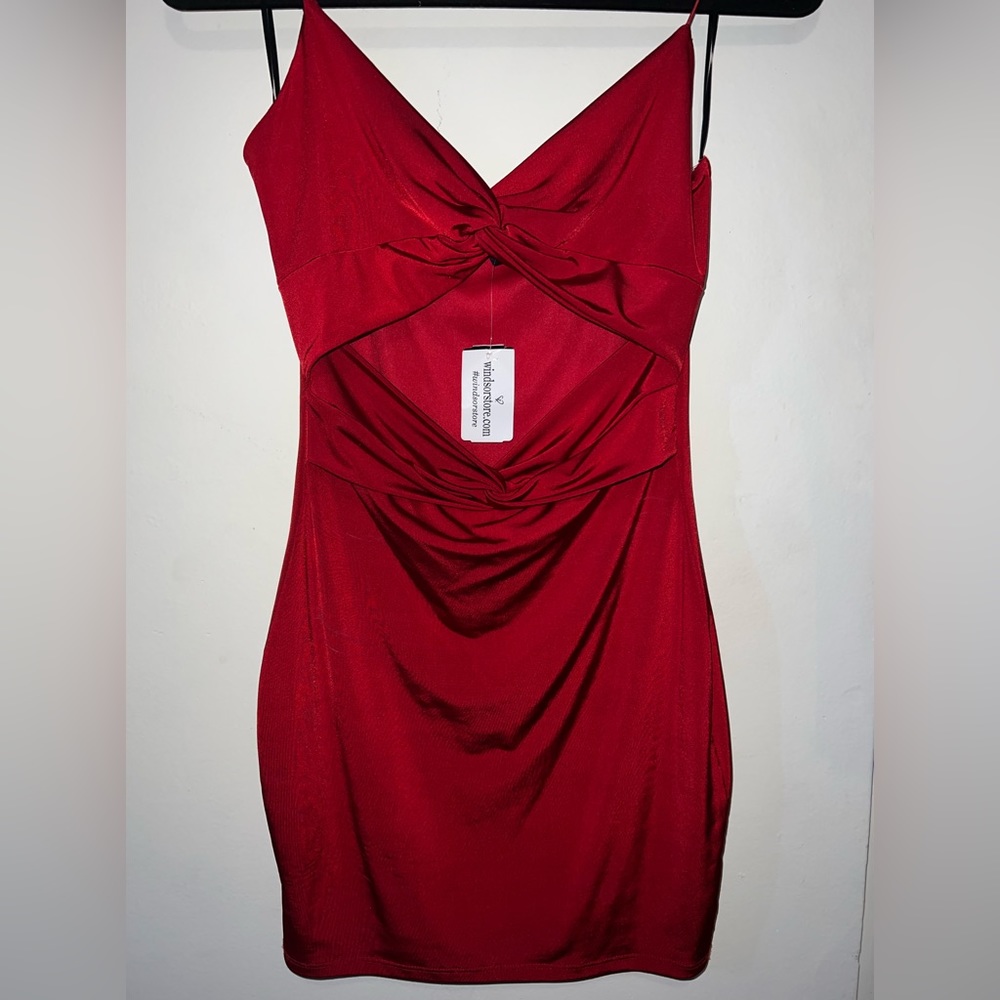 Red dress